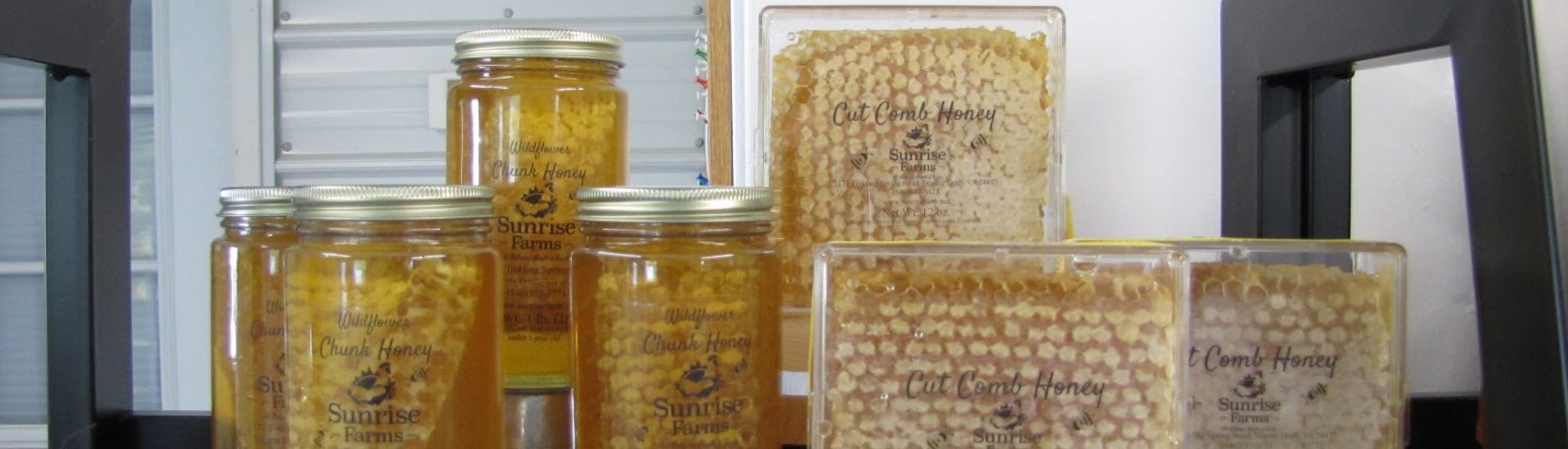 cut comb honey
