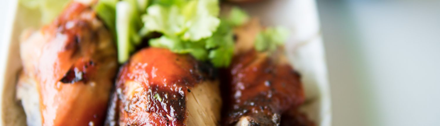 Oven-roasted Orange Chicken With Red Onion. Roasted Honey Chicke