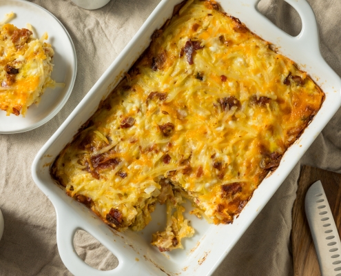 Cheese And Sausage Breakfast Casserole