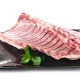 Rack of Lamb on a Plate