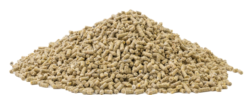 Pile of Layer Pellets