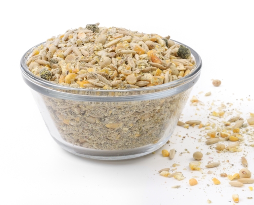 Goat Feed in a bowl