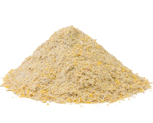Broiler Mash Pile of Broiler Mash