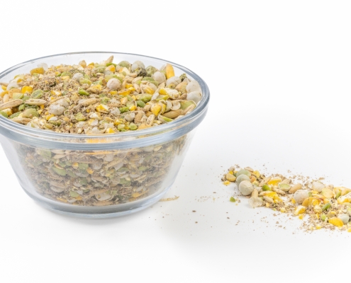 Soy Free Sheep Feed in a bowl