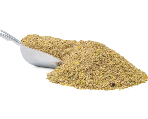 Soy Free Chick Starter Mash Soy Free Chick Starter Mash with a Scoop