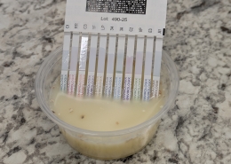Test Strips Gathering Data