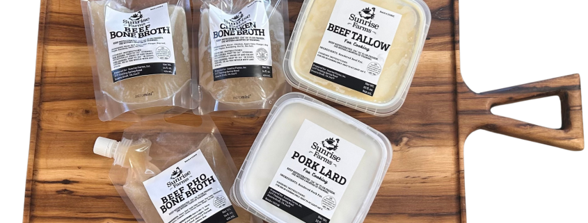 Beef Tallow, Lard, and Beef Broth